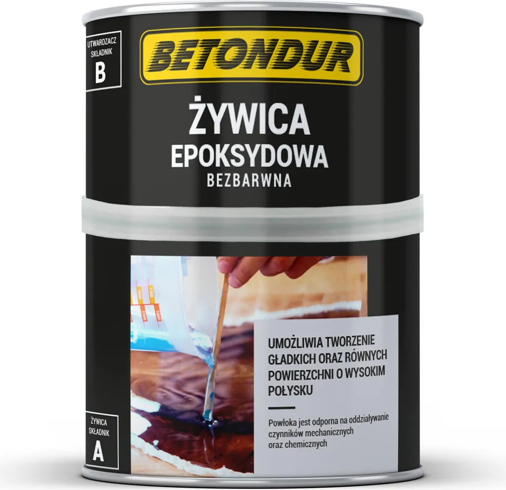 Résine époxy pour création de bijoux et décors BETONDUR pack 800 g