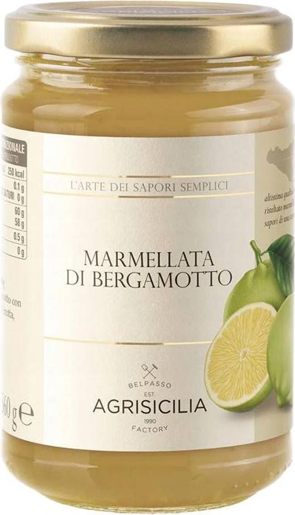 Sizilianische Bergamotte-Orangen-Konfitüre 360g - Produktbild 