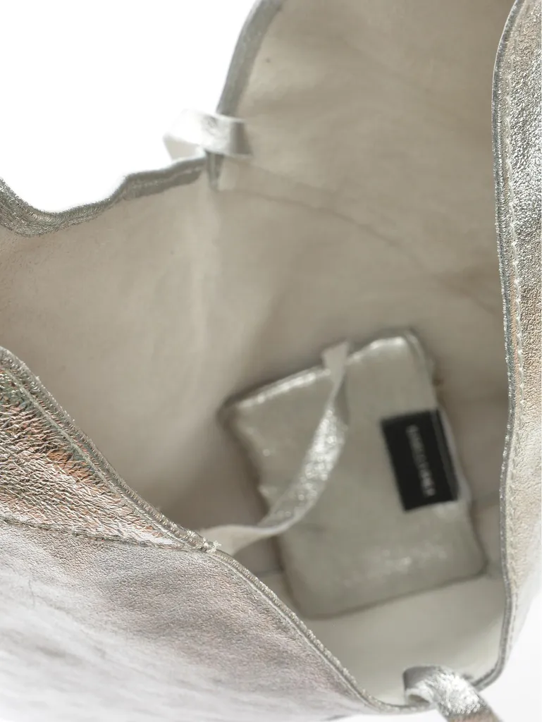 Isabella Rhea Sac Shopper AW25 IR 8052 Argento - Cabas Chic en Cuir - 4