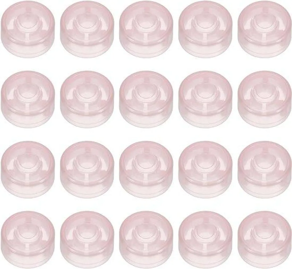 Capuchons de protection rose pour switch pédale guitare électrique x20