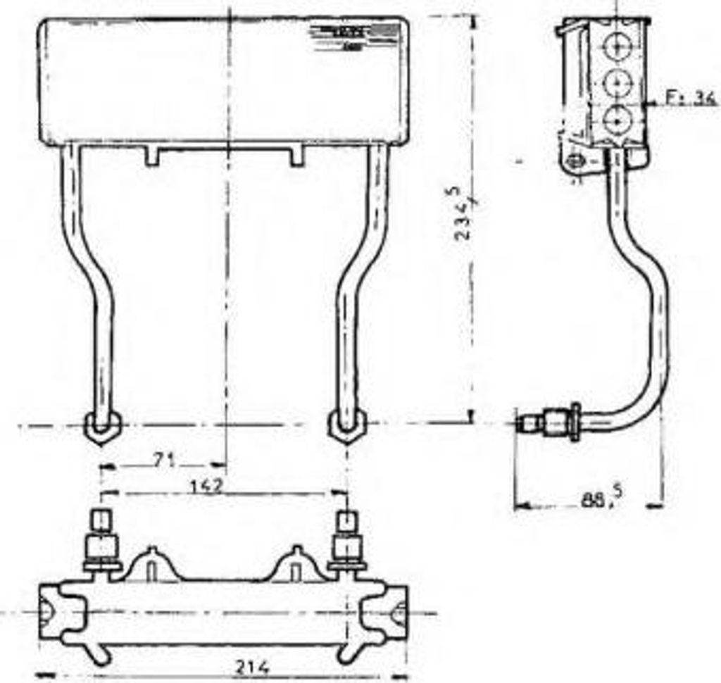 NRF 31068 Ölkühler Motoröl für CITROËN 2CV Limousine Produktbild 