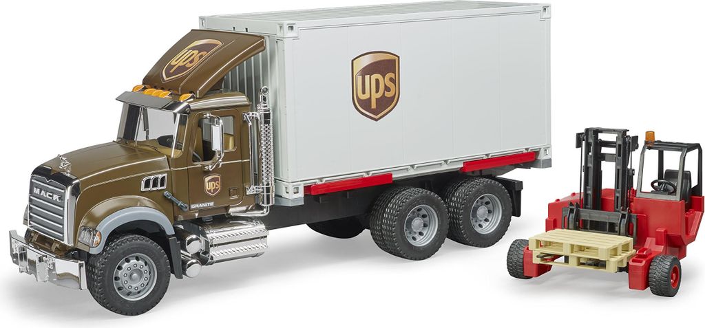 BRUDER Mack Granite UPS Logistik LKW 0 0 0 0 Immagine del prodotto 