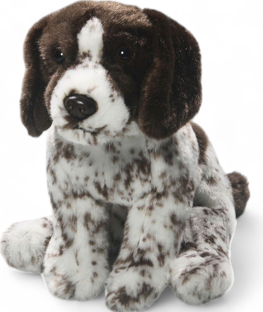 Carl Dick Jagdhund English Pointer sitzend ca. 24cm 2674 Kuscheltier, Plüschtier, Stofftier