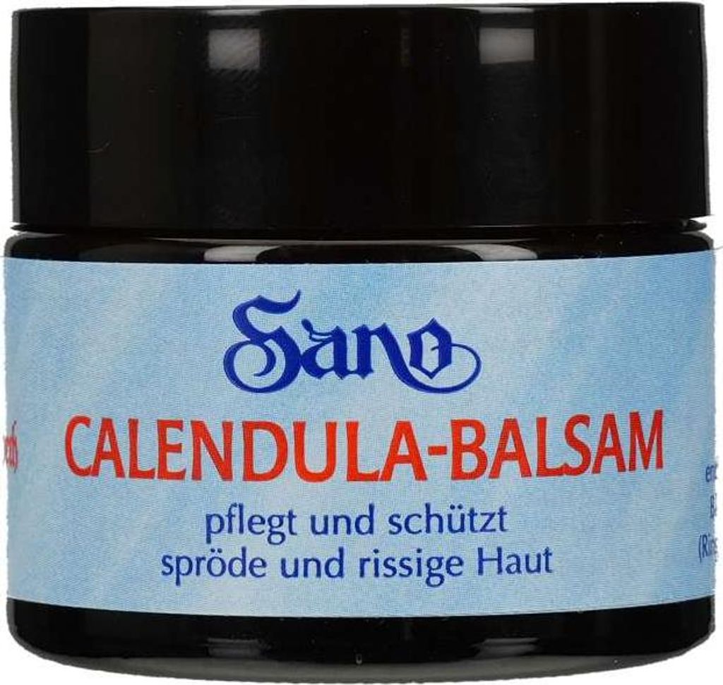 Sano Calendula-Balsam pflegt und schützt spröde und rissige Haut, 100 ml Creme
