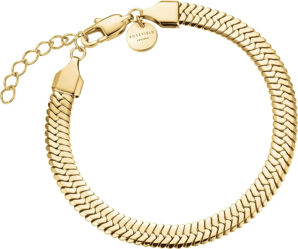 Bracelet Rosefield JBLSG-J1189 plaqué or - Ne ternit pas, confort 24h