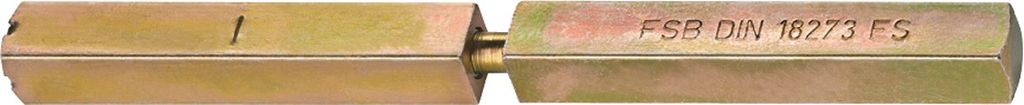 FSB Spezialstift FSB 0125 1010 Vierkant 9mm Länge 154mm Stahl verzinkt - 0 05 0125 01010 5700