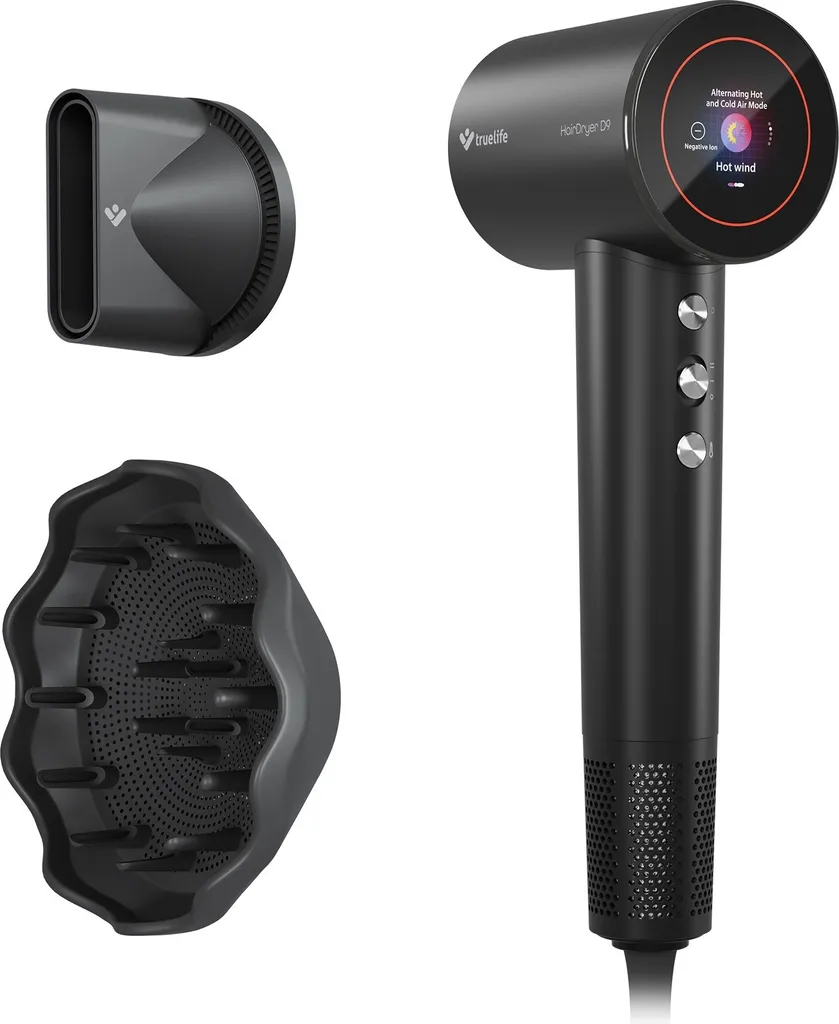 Sèche-cheveux TrueLife D9 pour un séchage rapide et précis à domicile