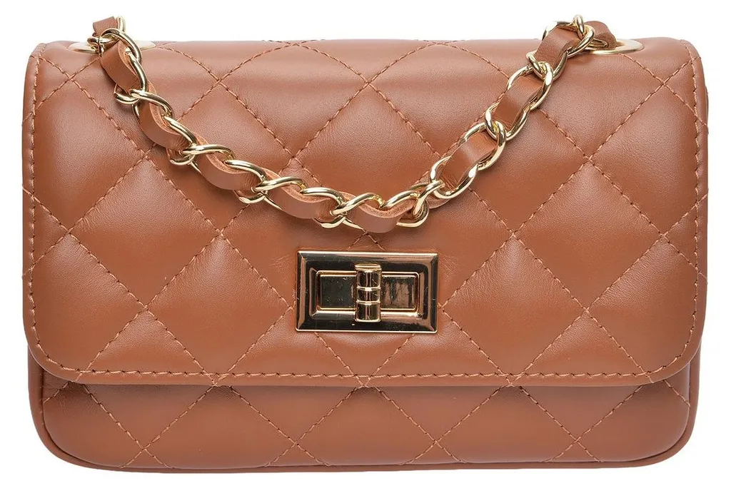 Sac Crossbody Luisa Vannini Cognac : Fini l'Encombrement, Vive le Style