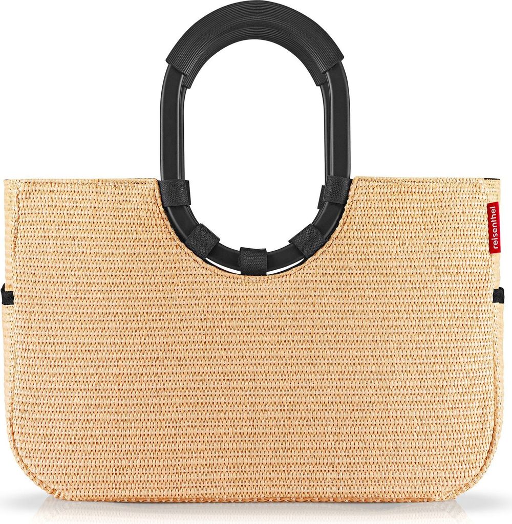 reisenthel loopshopper M frame raffia black Produktbild 
