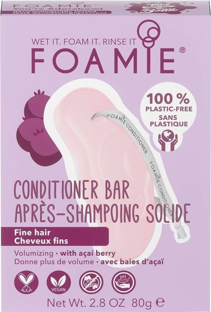 Foamie - Feste Spülung | 80 g | für feines und trockenes Produktbild 