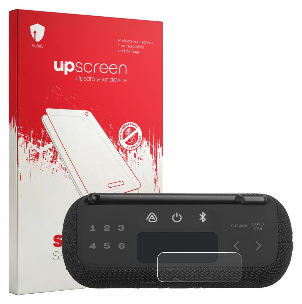 upscreen Schutzfolie für JBL Tuner 3 Displayschutz Displayschutzfolie Folie Klar Transparent