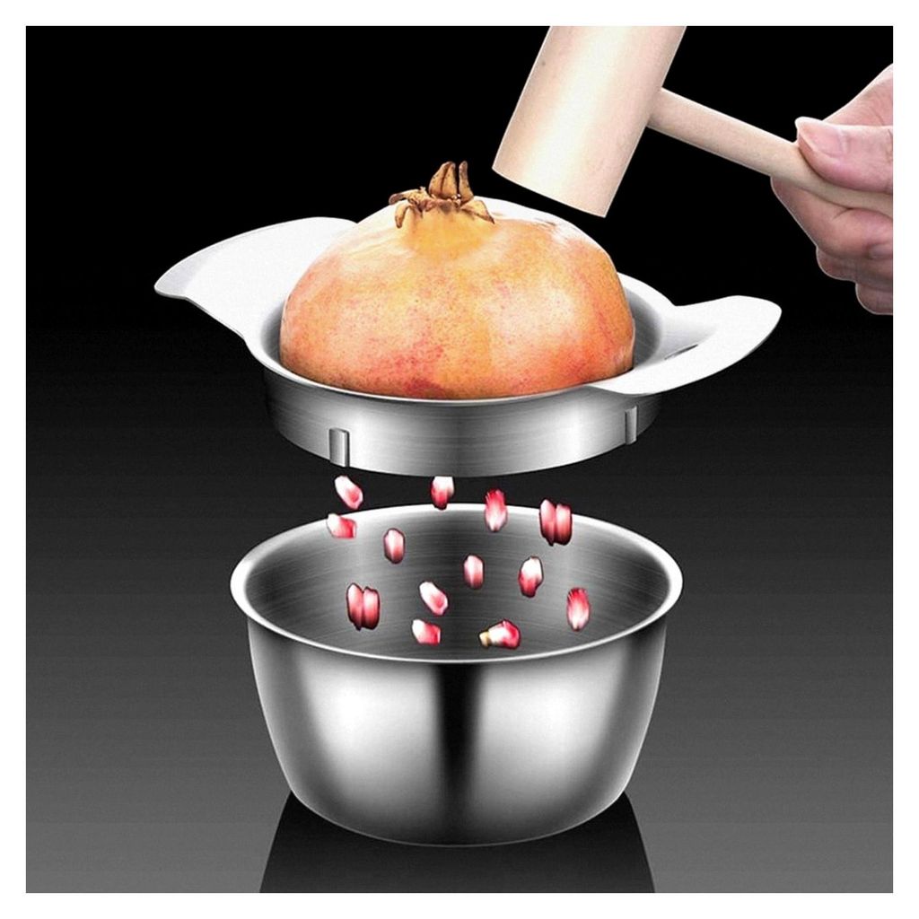 Granatapfelschäler-Set aus 304 Edelstahl