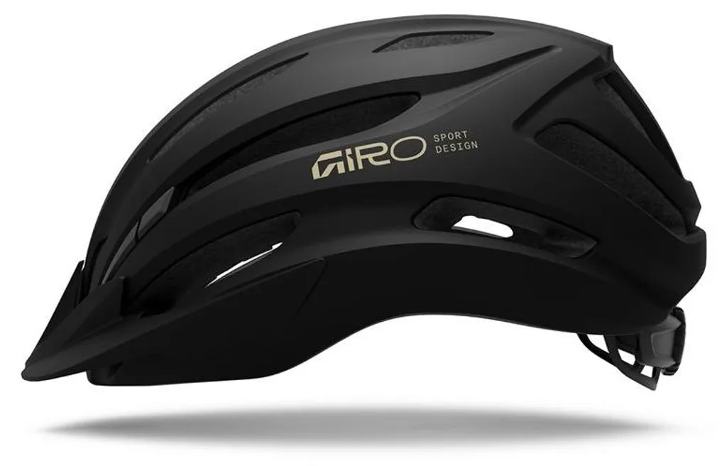 Casque vélo femme Giro Register II W ajustable pour balade et vélotaf noir
