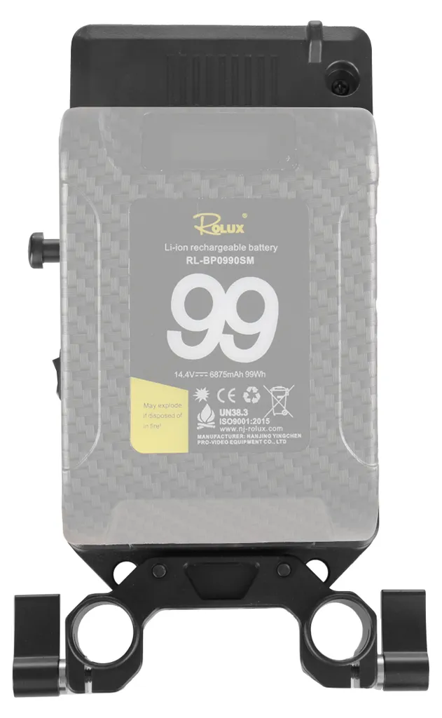 Rolux RL-VFU3 Support V-Mount : Finissez-en avec les Panne de Batterie