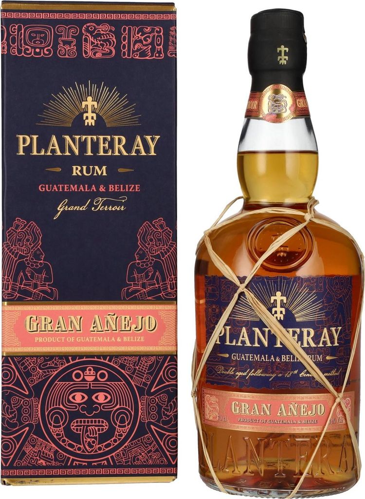 Planteray Rum GUATEMALA & BÉLIZE Gran Añejo 42% Vol. 0,7l in Geschenkbox
