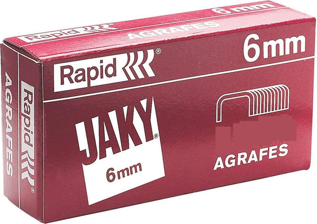 Rapid Heftklammern Jaky 6 verkupfert 5.000 Stück