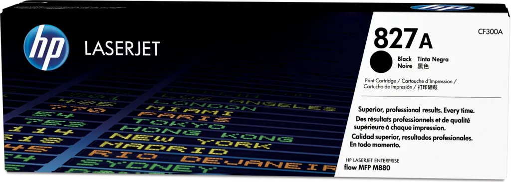 HP 827A Black Original LaserJet Toner Cartridge cartuccia toner 1 pz