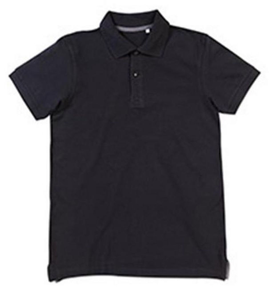 Stedman Herren Henry Polo, Baumwolle LT841 (2XL) (Schwarz)