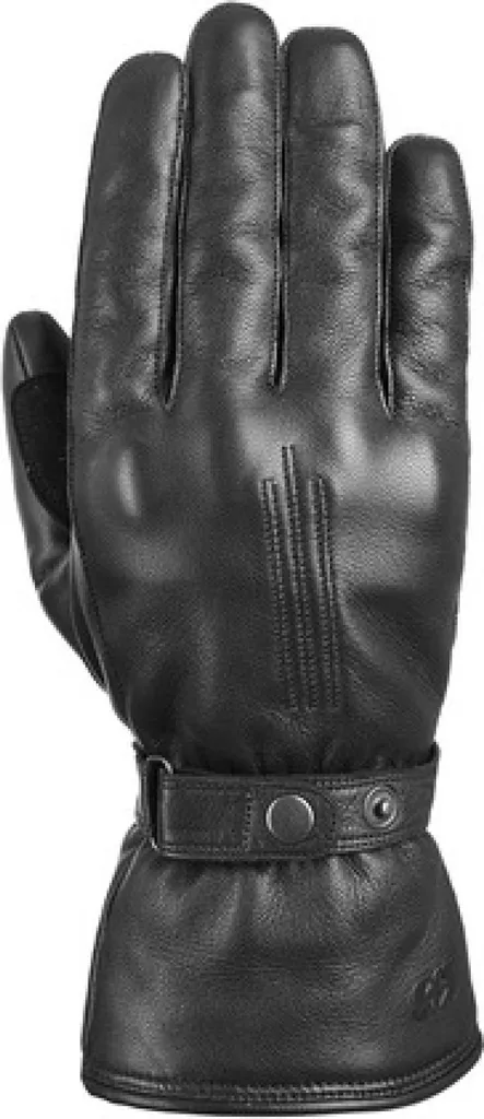 Gants Oxford Holton Waterproof en cuir noir taille S - Style Rétro