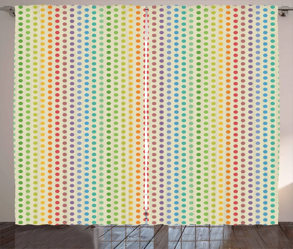 Tenda ABAKUHAUS 280x245 cm Multicolore | Poliestere Satinato Premium