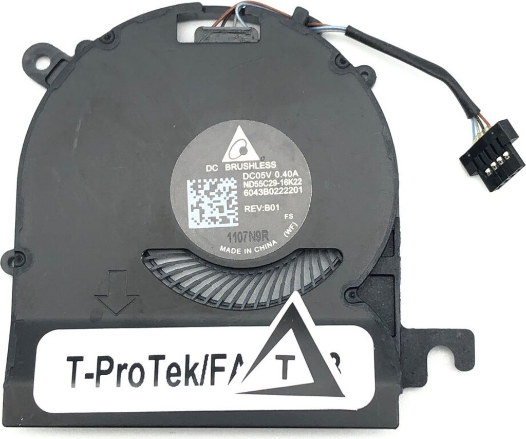 Lüfter Kühler Fan cooler kompatibel für HP EliteBook x360 1020 G2 (2UB79EA)