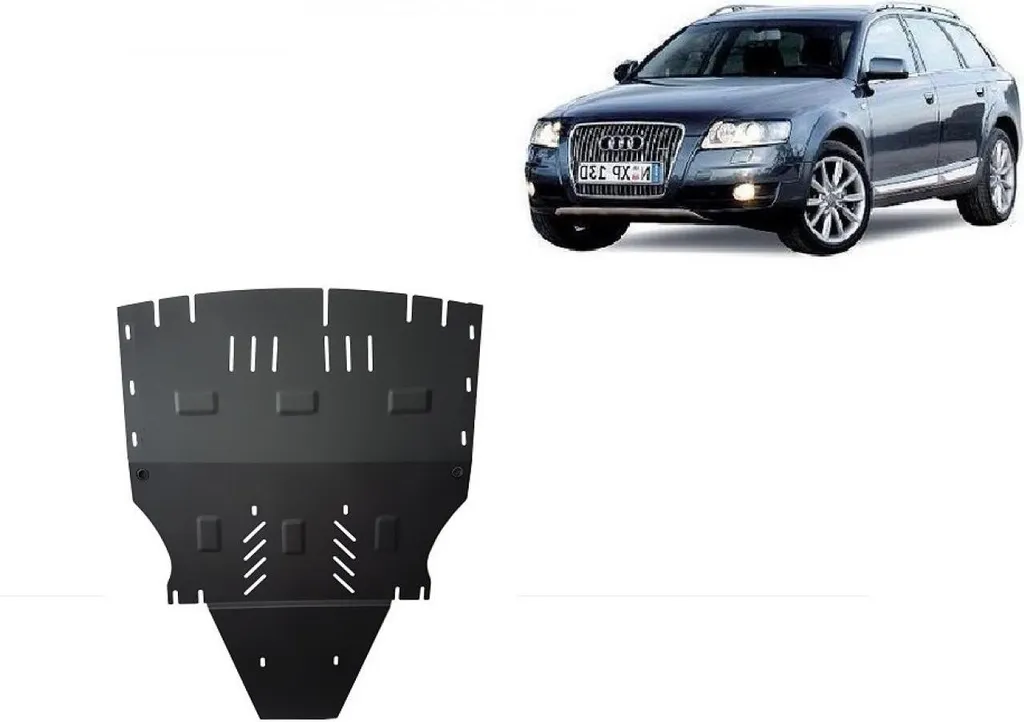 Carter de protection moteur en acier compatible Audi A6 Allroad 2