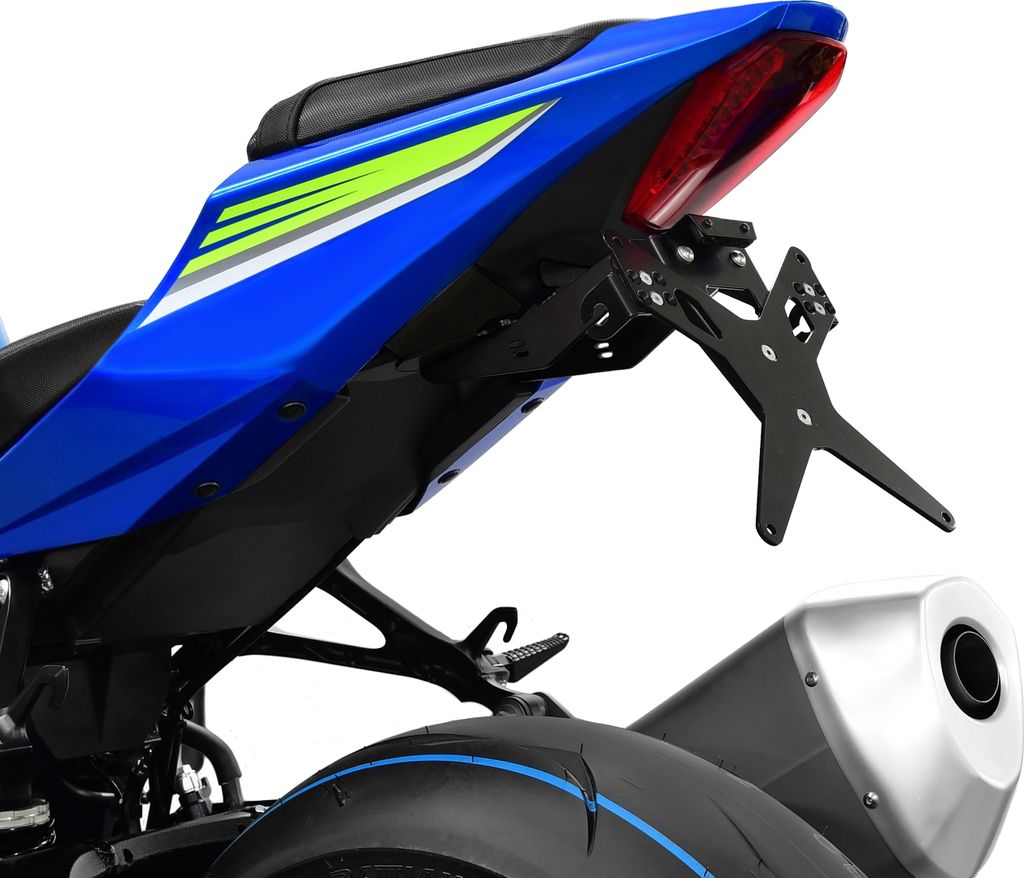 ZIEGER X-Line Kennzeichenhalter kompatibel mit Suzuki GSX-R 1000 BJ 2017-19