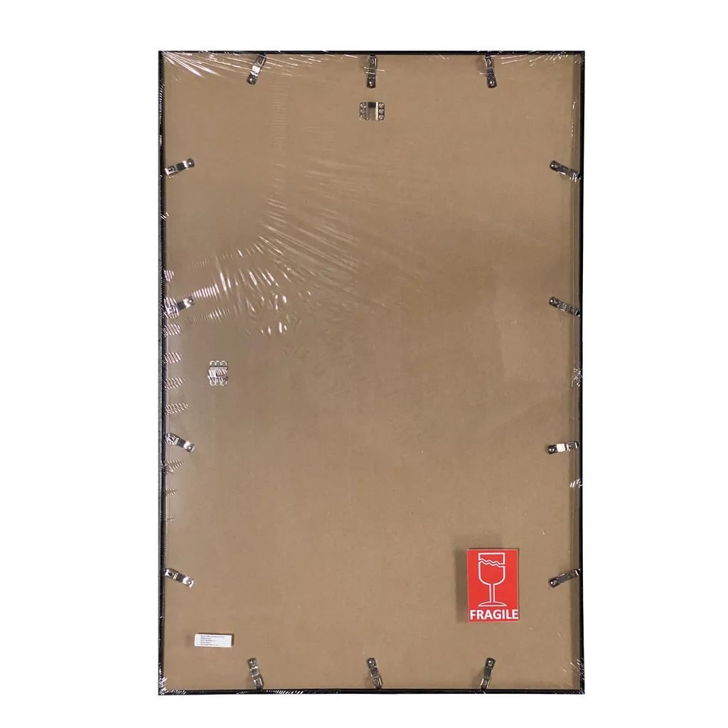 Set Poster Monte Fato LOTR + Supporti Legno Nero 92 cm | Arredo Nerd