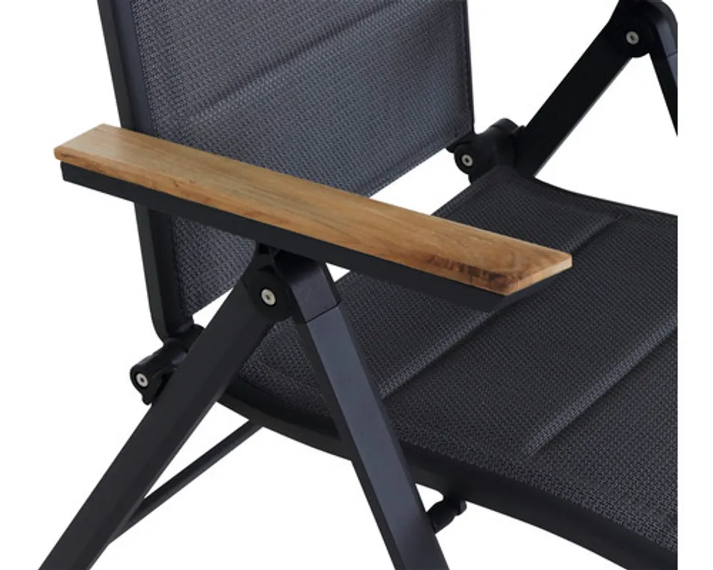 Chaise pliante Tesoro SIENA GARDEN en aluminium résistant aux intempéries - 23
