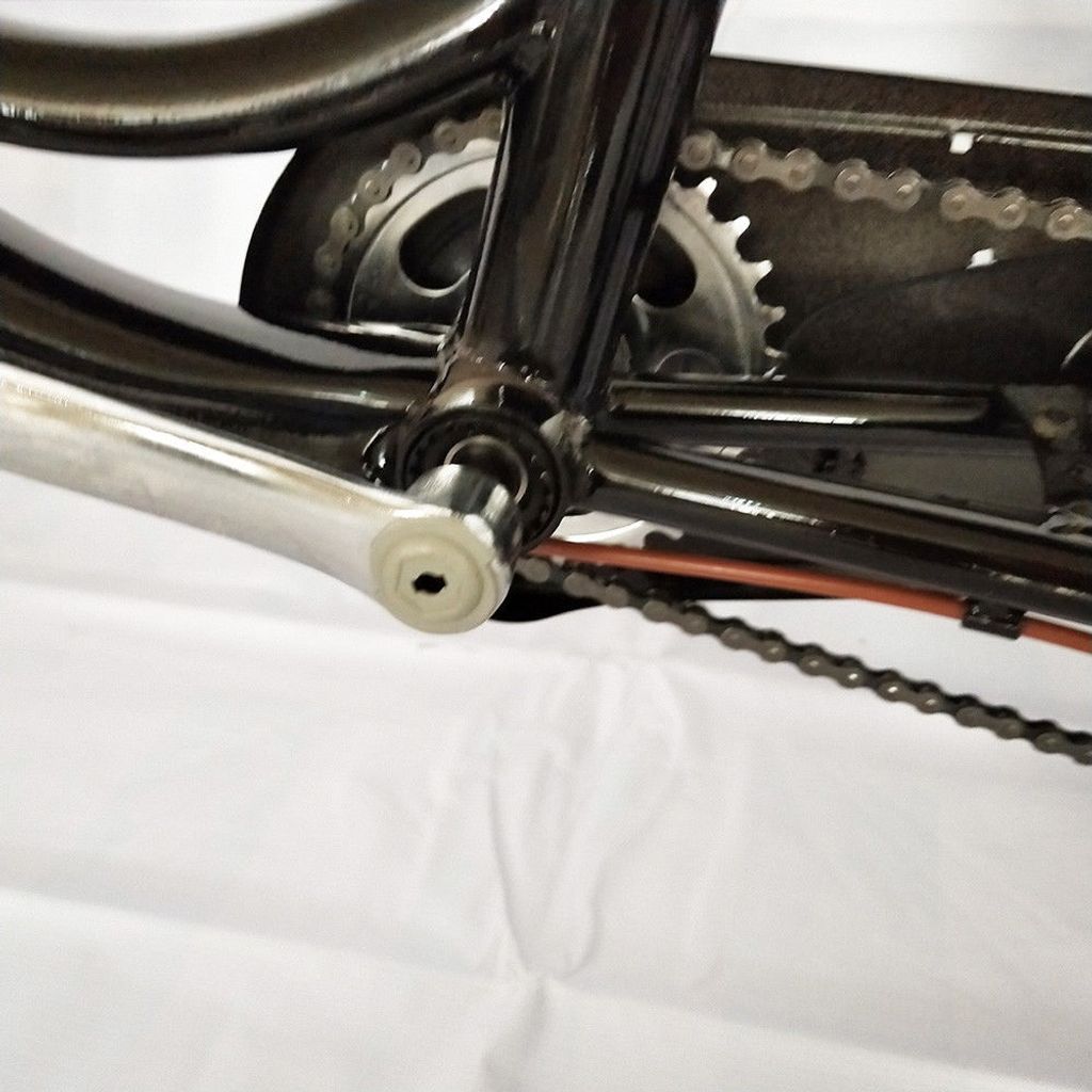 20palcová tříkolka pro dospělé Senior 3 Wheels Bike Black s Obrázek produktu 4