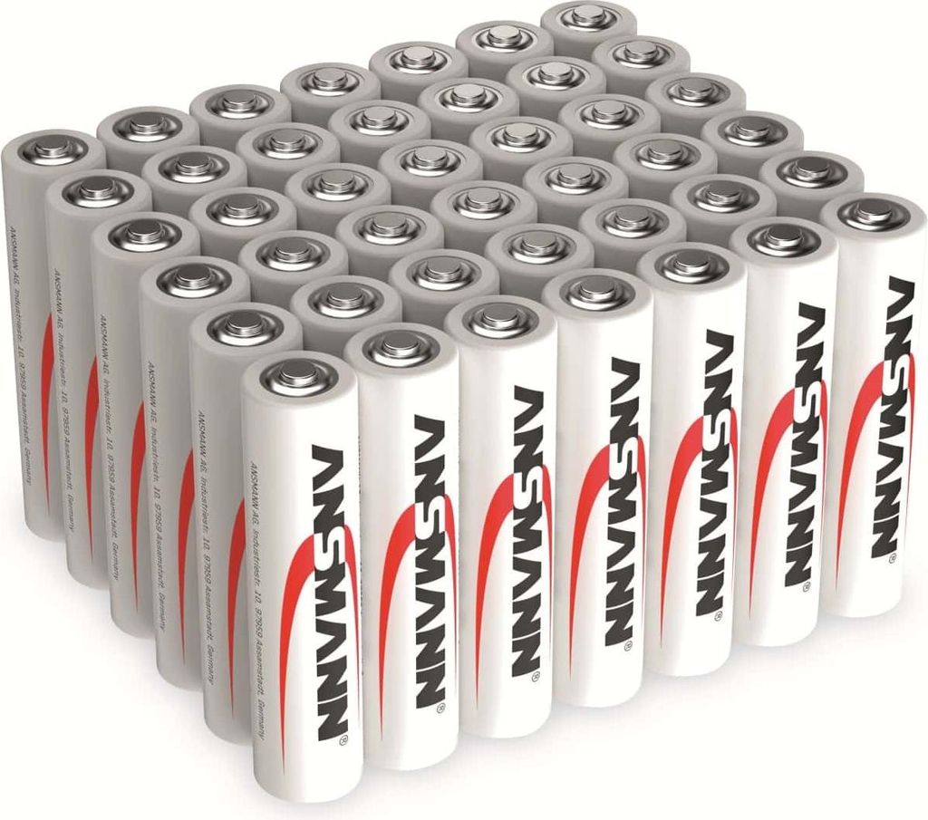 ANSMANN Micro-Batterie-Set, Alkaline, 42 Stück Produktbild 