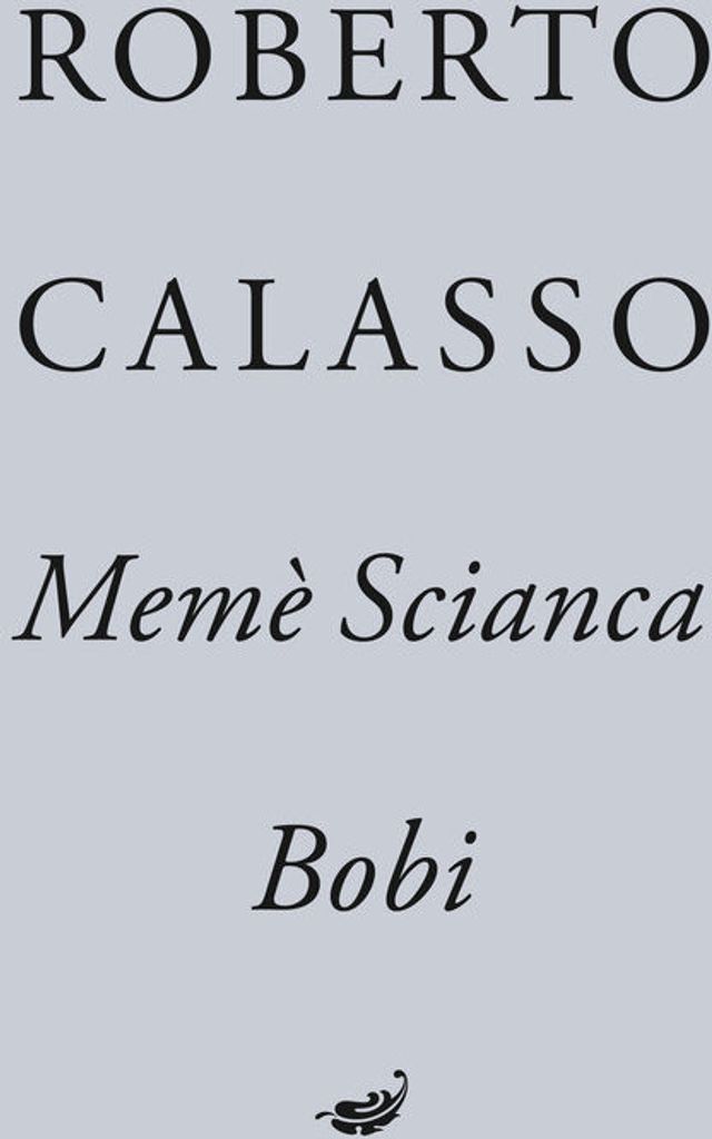 Memè Scianca. Bobi - Robert Calasso (Buch auf Polnisch)