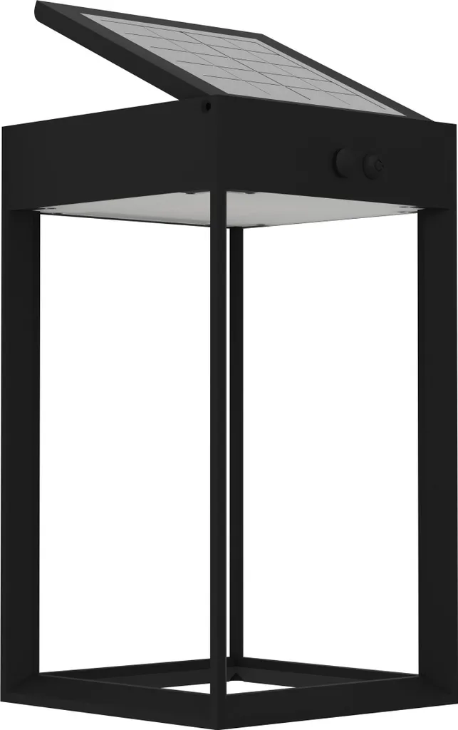 Applique Murale LED Extérieure EGLO Suzzara Plastique Noir IP44 6W