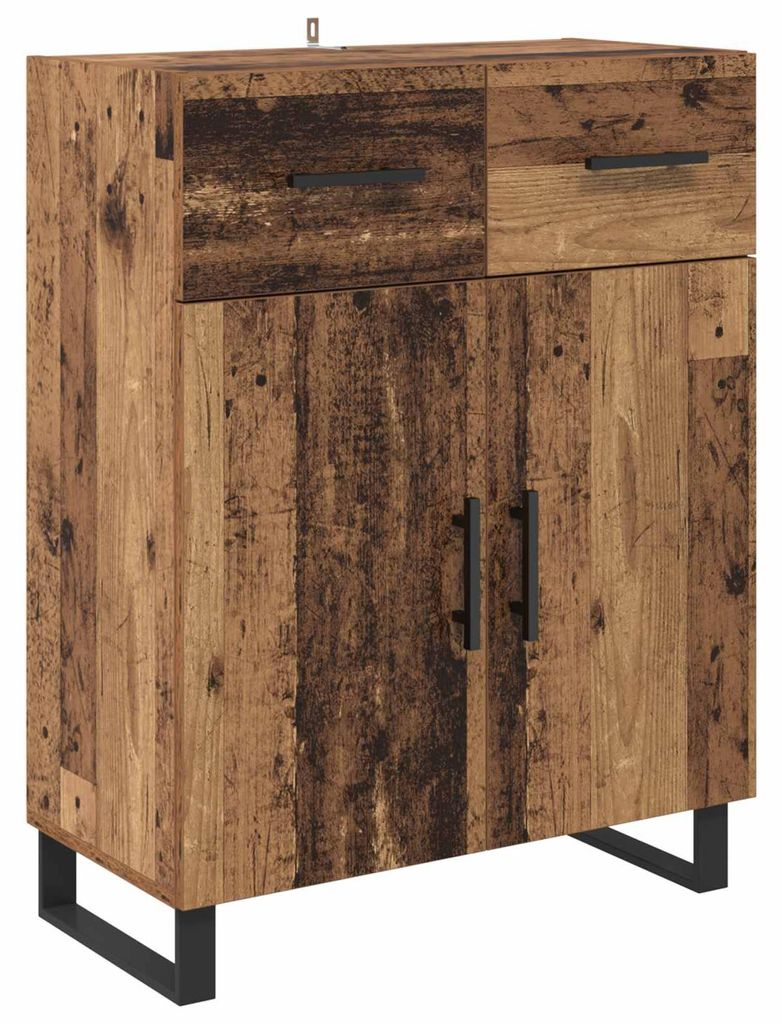 Sideboard Altholz 69,5 x 34 x 90 cm Holzwerkstoff