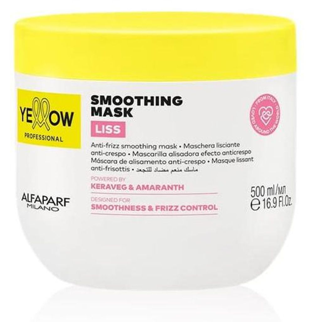 Alfaparf Yellow Liss Mask 500ml Produktbild 