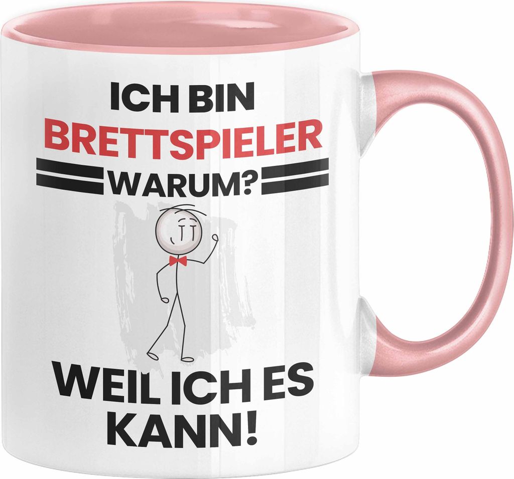 Brettspieler Geschenk Tasse Lustiger Spruch Ich Bin Brettspieler Warum Weil Ich Es Kann Geschenkidee Bester Brettspieler Geburtstag Kaffee-Becher (...