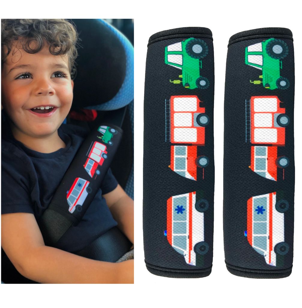 2 Stück Gurtpolster Nackenstütze für Kinder Auto Sicherheitsgurt