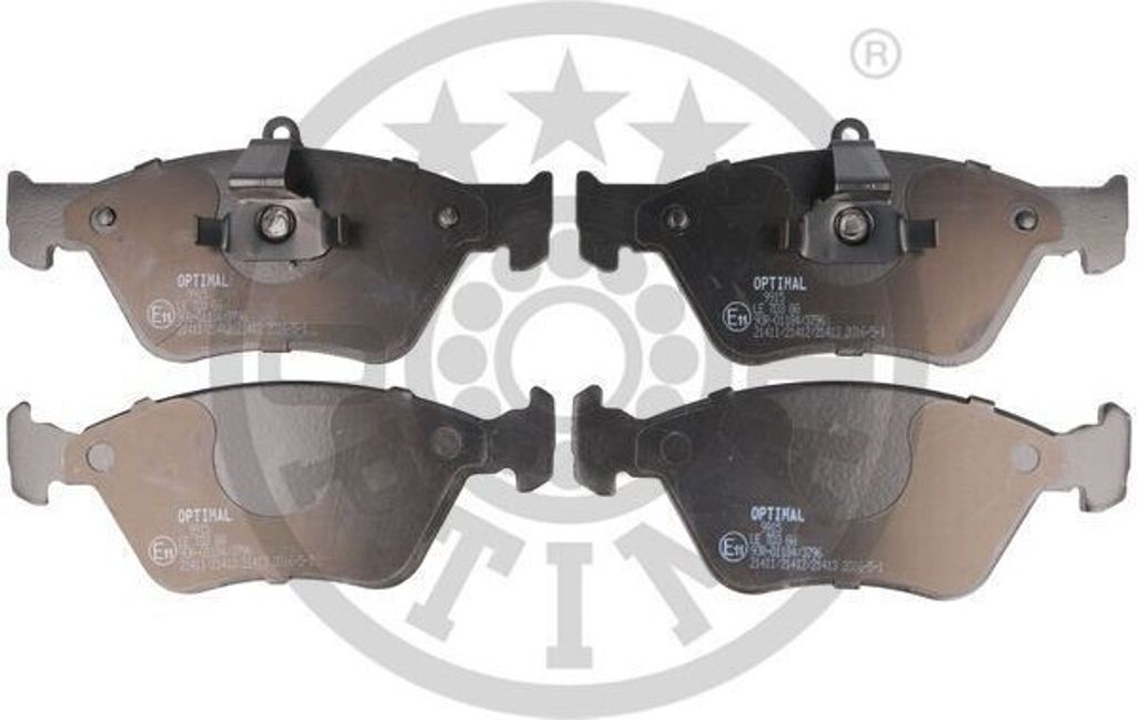 OPTIMAL Bremsbeläge Satz Vorne Bremsklötze für OPEL Omega B Limousine (V94) BP-09915