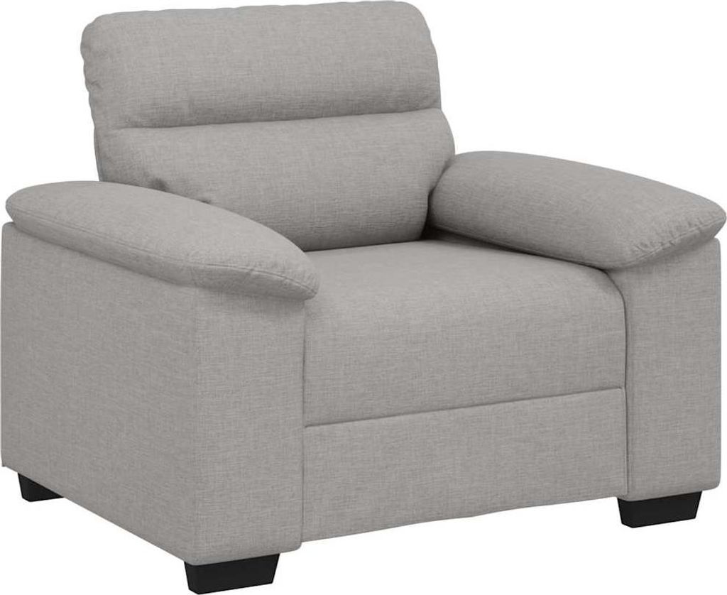 vidaXL Sessel Wolkengrau 100x81x84 cm Stoff