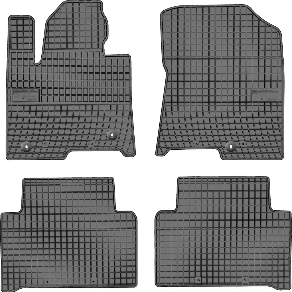 Tappetini in Gomma Kia Sorento IV Hybrid 2020 - Frogum ET411340 Anti-Sporco