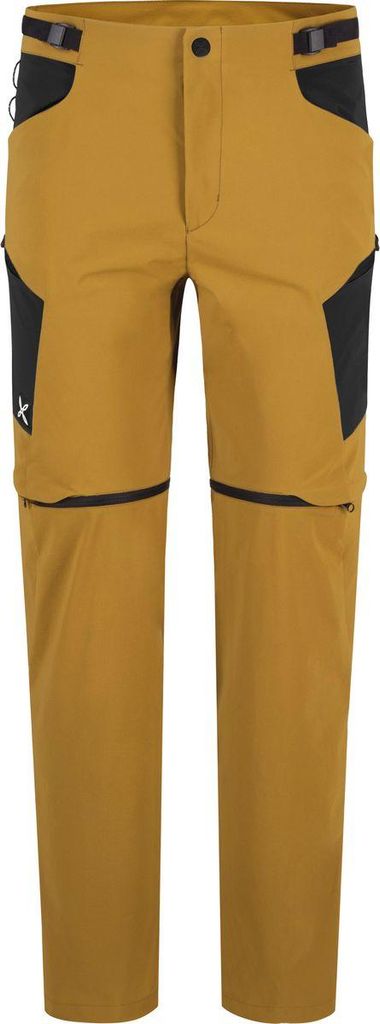 Montura Altai Zip Off Pants - leichte, wandelbare Herrenhose für Outdoor-Touren, Farbe:140-BRONZE BROWN, Größe:L