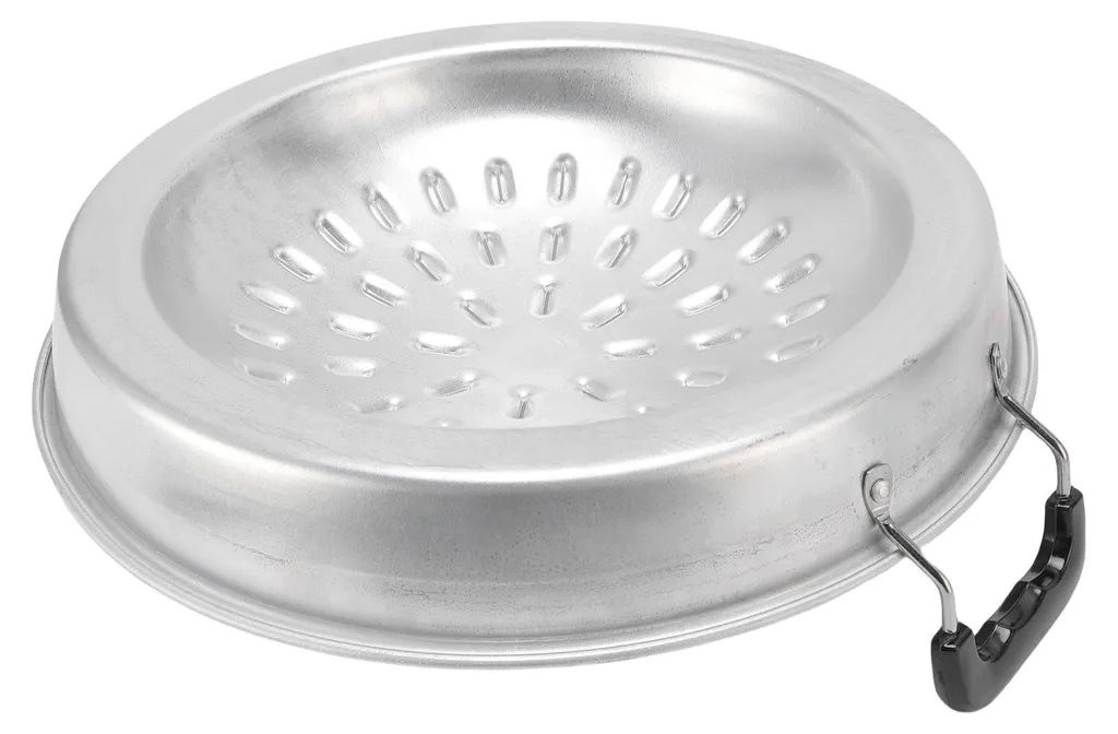 Grill Mookata thaïlandais en aluminium pour grillades et bouillon 35cm