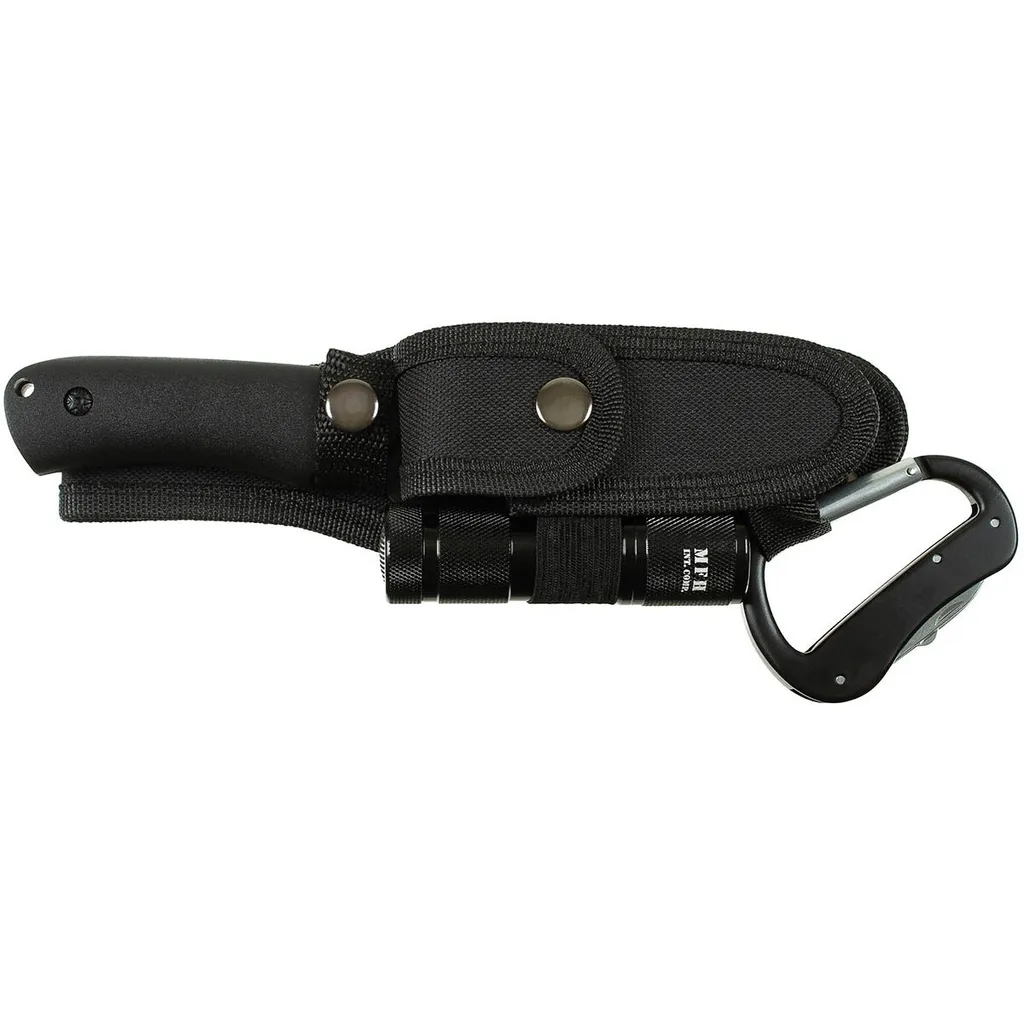 Set de couteaux avec LED pour voir clair en coupant, étui nylon noir