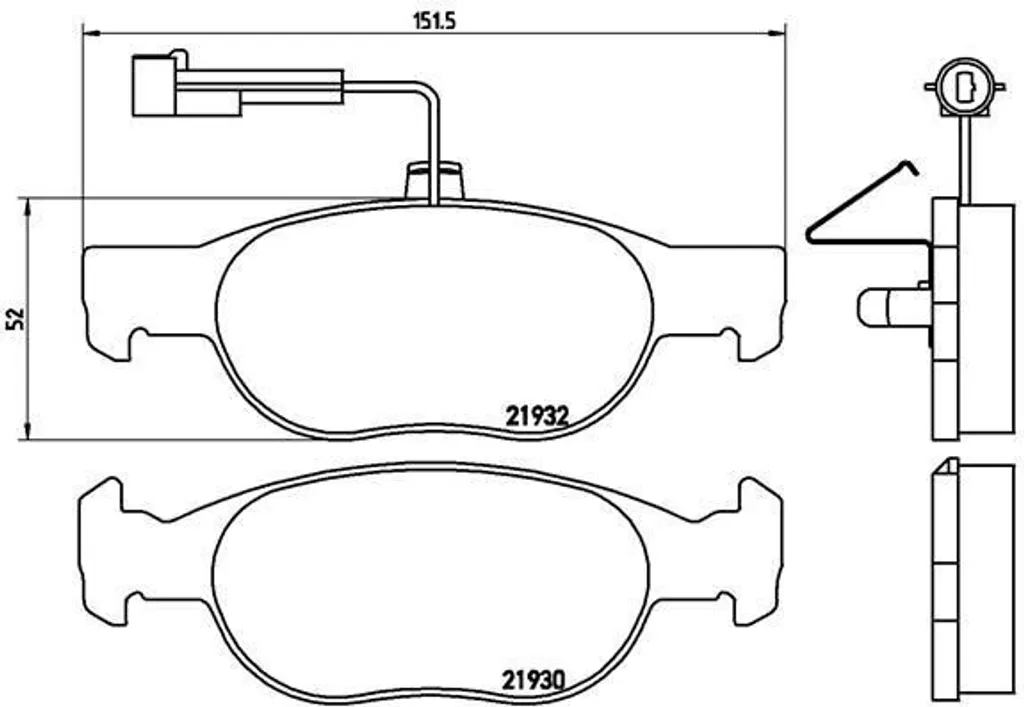 Éliminez les Sifflements au Freinage avec les Plaquettes Brembo P 23 113