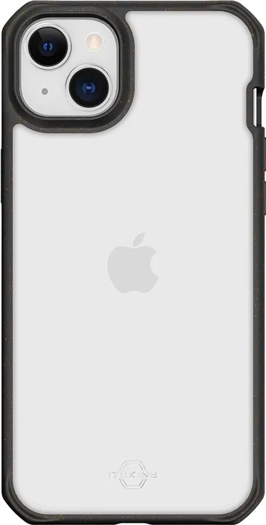 Itskins, custodia Feronia Organic Pure rinforzata per Apple iPhone 14 Plus, trasparente