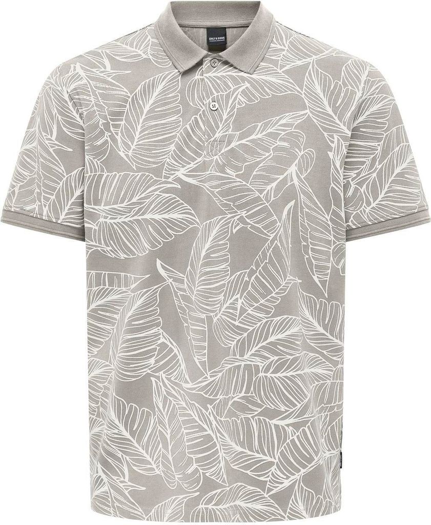 ONLY & SONS Poloshirt Kurzarm Polokragen Baumwolle Hemd Größe: S