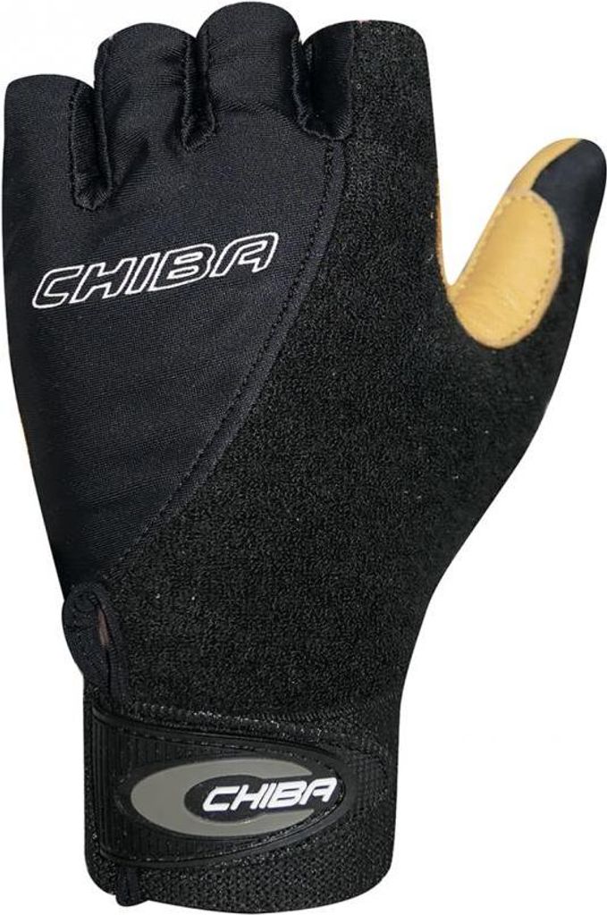 CHIBA Argon Kids - Kinder Rollstuhl-Handschuhe XXS schwarz, Gelpolster, Atmun...