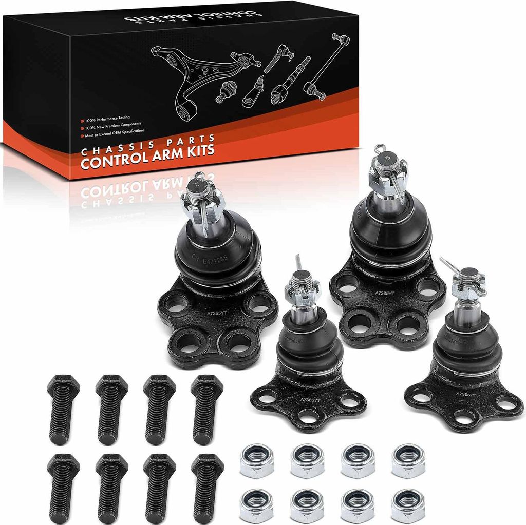 Frankberg 4x Traggelenk Vorderachse für Dodge Ram 1500 Pick-up BE BR 3.9L 5.2L 5.9L 1993-2002