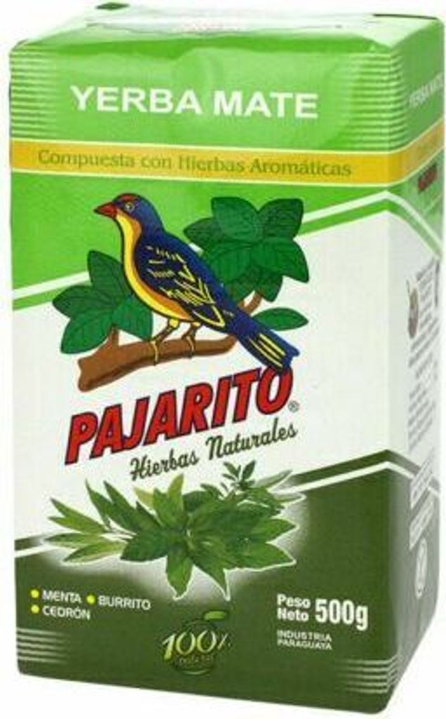 A product package for Yerba Mate.