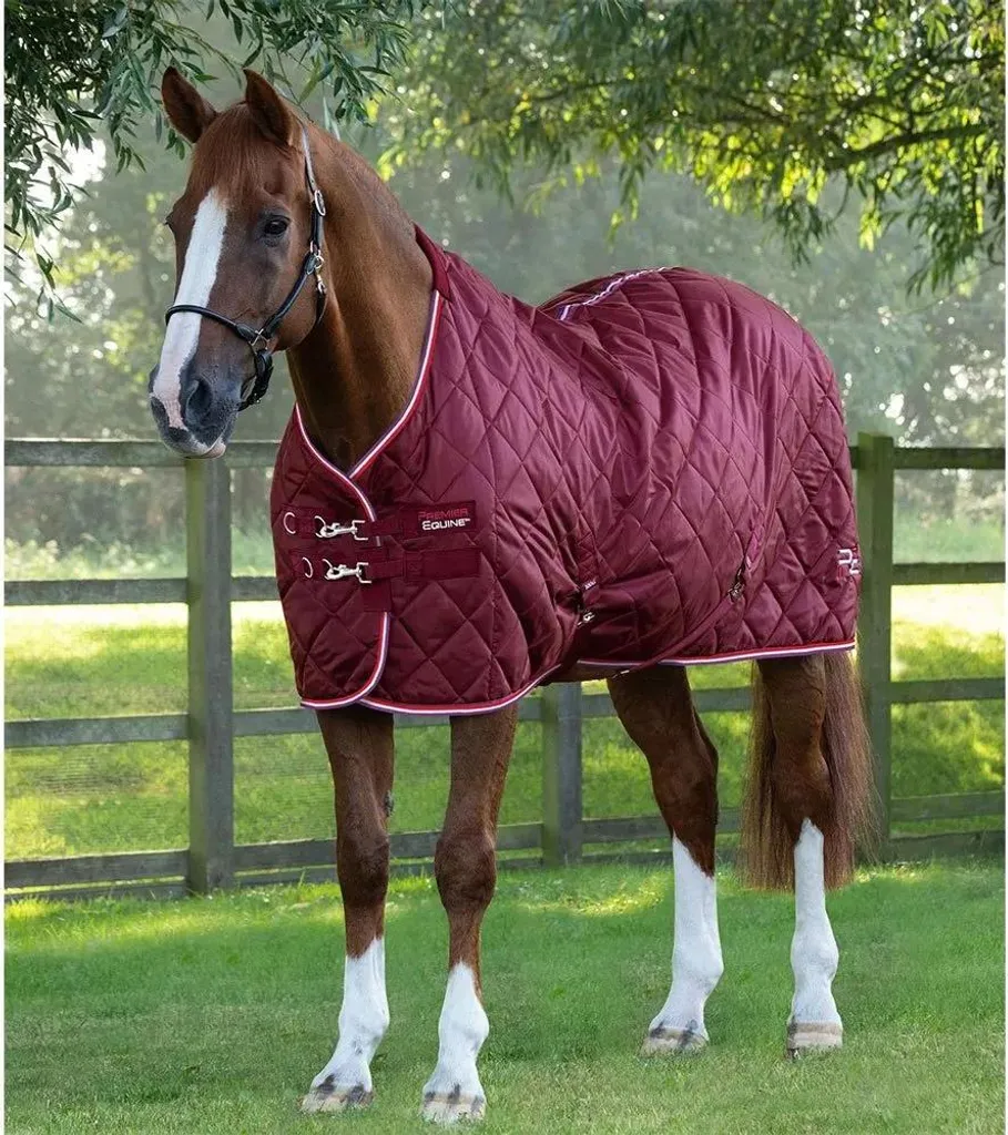 Couverture Écurie 100g Anti-Frottements Premier Equine Rose 213 cm
